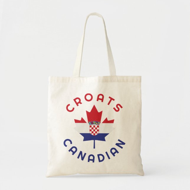 Canadian Croats  Roots  Tote Bag (Front)