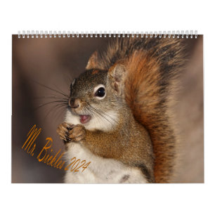 Canadian dates 2024, Large, Mr. Bickles wall Calendar