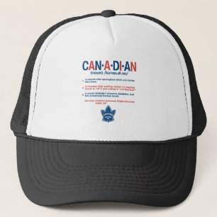 Canadian Definition  Trucker Hat