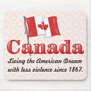 Canadian Dream Mouse Pad
