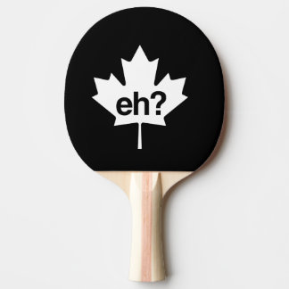 Canadian Eh? Maple Leaf Ping Pong Paddle