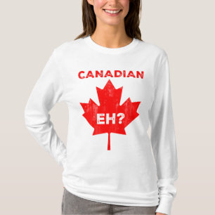 Canadian Eh? Maple Leaf T-Shirt