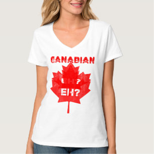 Canadian Eh? Maple Leaf T-Shirt