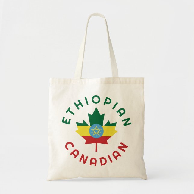 Canadian Ethiopian Roots  Tote Bag (Front)