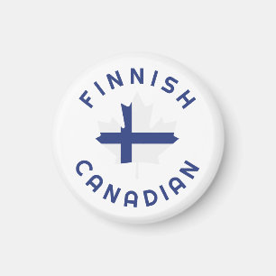 Canadian Finnish Roots Magnet