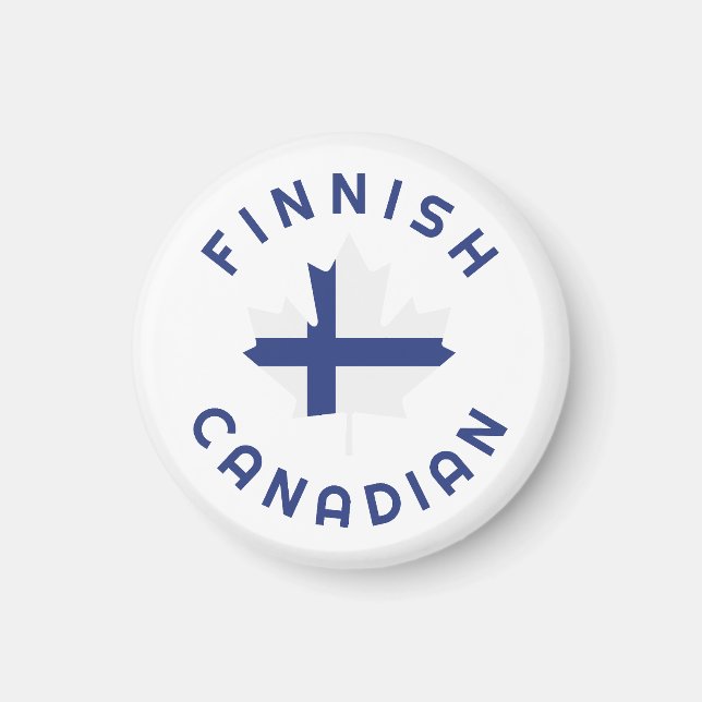 Canadian Finnish Roots  Magnet (Front)