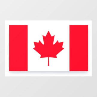 Canadian flag. CANADA.