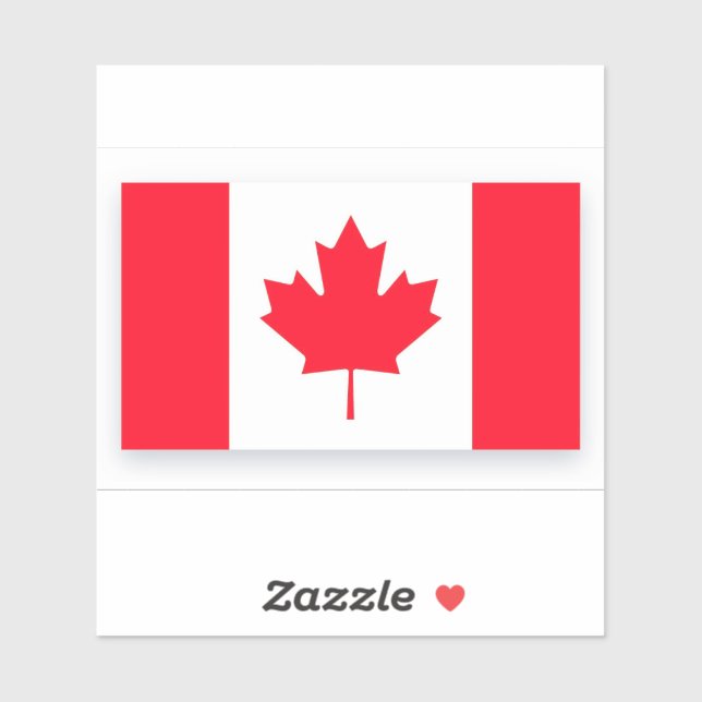 Canadian flag. CANADA. (Sheet)