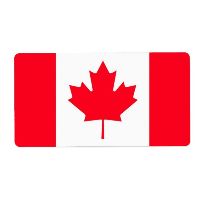 Canadian flag. CANADA. Shipping  (Front)