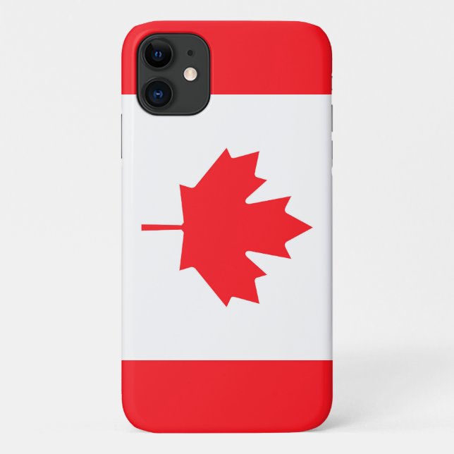 Canadian Flag Cell Phone Case (Back)