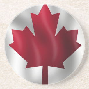Canadian Flag Coaster