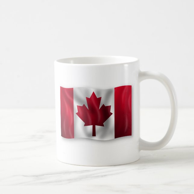 Canadian Flag Coffee Mug (Right)