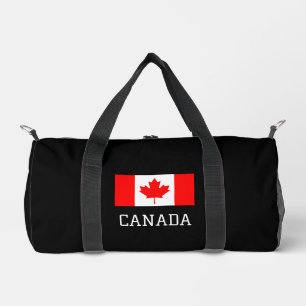 Canadian flag custom colour duffle bag
