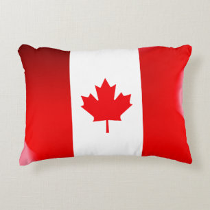 Canadian flag decorative cushion