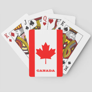 Canadian Flag Games, Canada Playing Cards