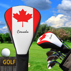 Canadian Flag & Golf Canada sport Covers /clubs
