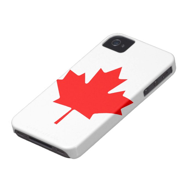 Canadian Flag iPhone 4/4S Case (Bottom)