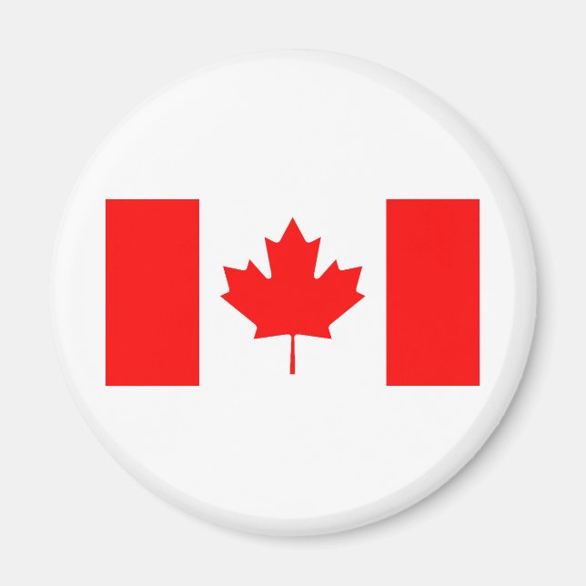 Canadian Flag Magnet (Front)