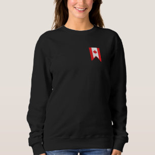 Canadian Flag Maple Leaf Proud Canada Lover Sweatshirt