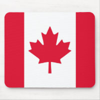 Canadian Flag Maple Leaf Red White Canada