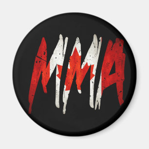 Canadian Flag MMA Magnet