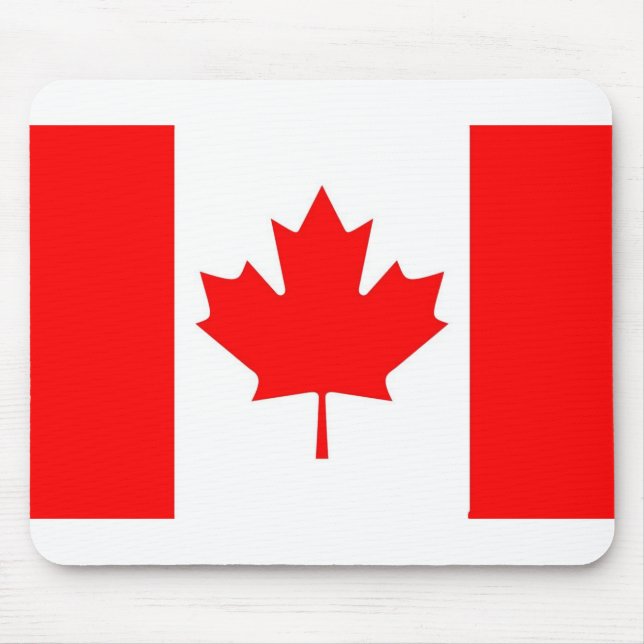 Canadian-Flag Mouse Pad (Front)