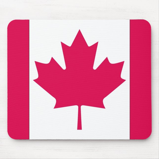 Canadian flag mouse pad (Front)