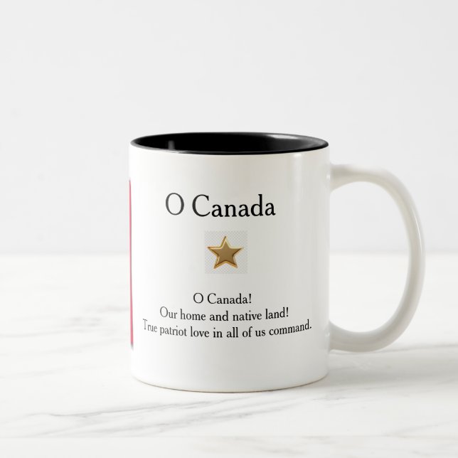 Canadian Flag Mug  (Right)