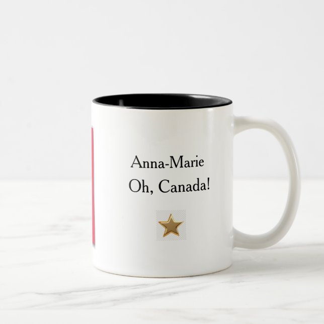 Canadian Flag Mug for Anna-Marie (Right)