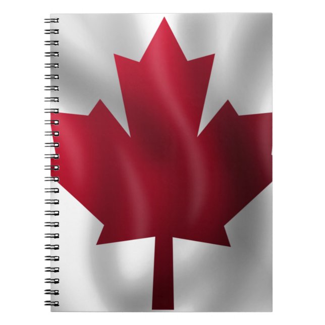 Canadian Flag Notebook (Front)