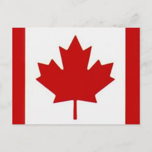 Canadian Flag Post Card