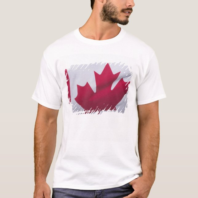 Canadian Flag. T-Shirt (Front)