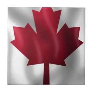 Canadian Flag Tile