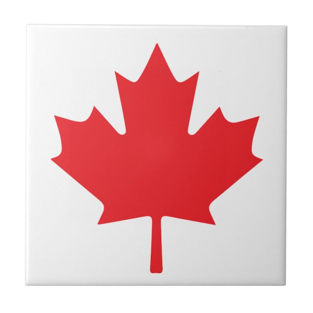 Canadian Flag Tile (Front)