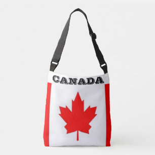 Canadian Flag Tote Bag
