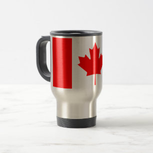 Canadian Flag Travel Mug