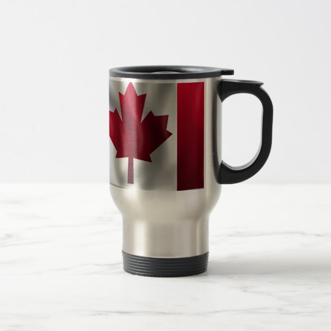 Canadian Flag Travel Mug (Right)