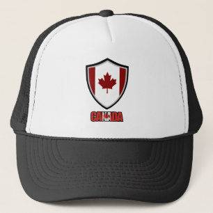 Canadian flag trucker hat