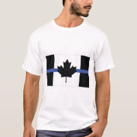 Canadian flag with blue line,Thin blue line canada