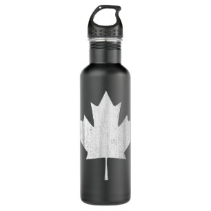 Canadian Flag Women Men Kids Maple Leaf Canada Day 710 Ml Water Bottle