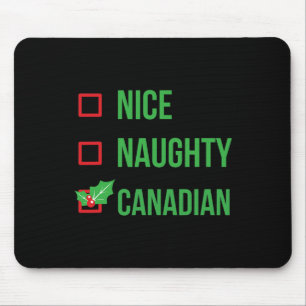 Canadian Funny Canada Pajama Christmas Gift  Mouse Pad