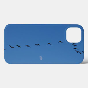 Canadian geese in flight         iPhone 13 case