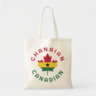 Canadian Ghanaian Roots Tote Bag