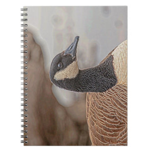 Canadian Goose Portrait Notebook