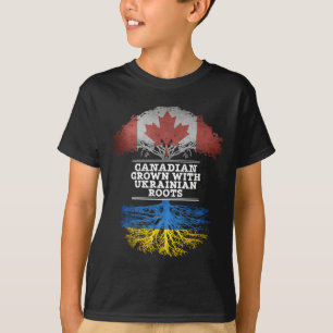 Canadian Grown With Ukrainian Roots T Shirt
