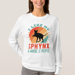 Canadian Hairless Sphynx Cat Owner Humour T-Shirt