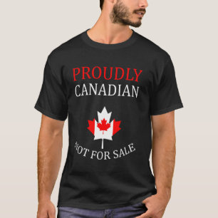 Canadian Immigrants Day Celebration Proud Canadian T-Shirt
