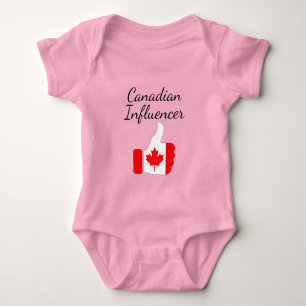 Canadian Influencer thumbs up Lighthouse route Bab Baby Bodysuit