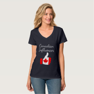 Canadian Influencer thumbs up Lighthouse Route  T- T-Shirt
