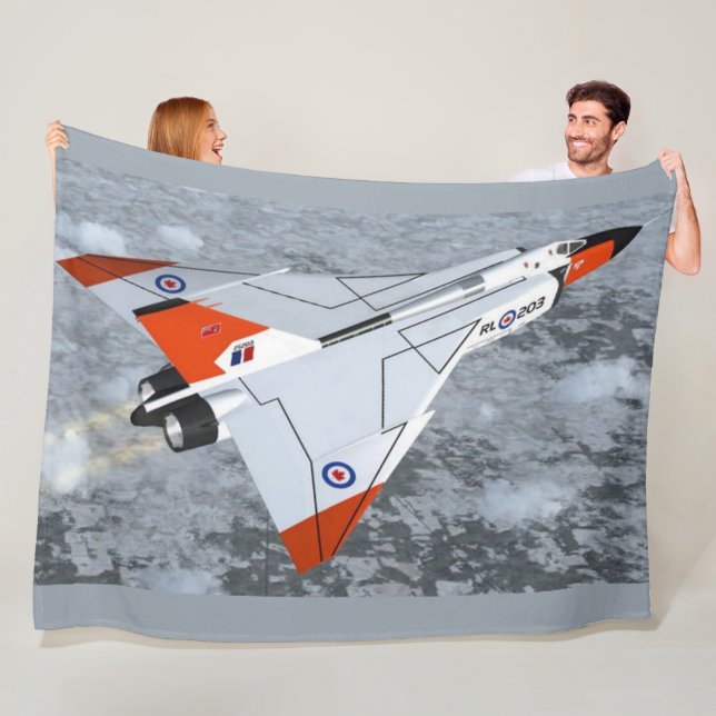 CANADIAN JET FLEECE BLANKET (In Situ)